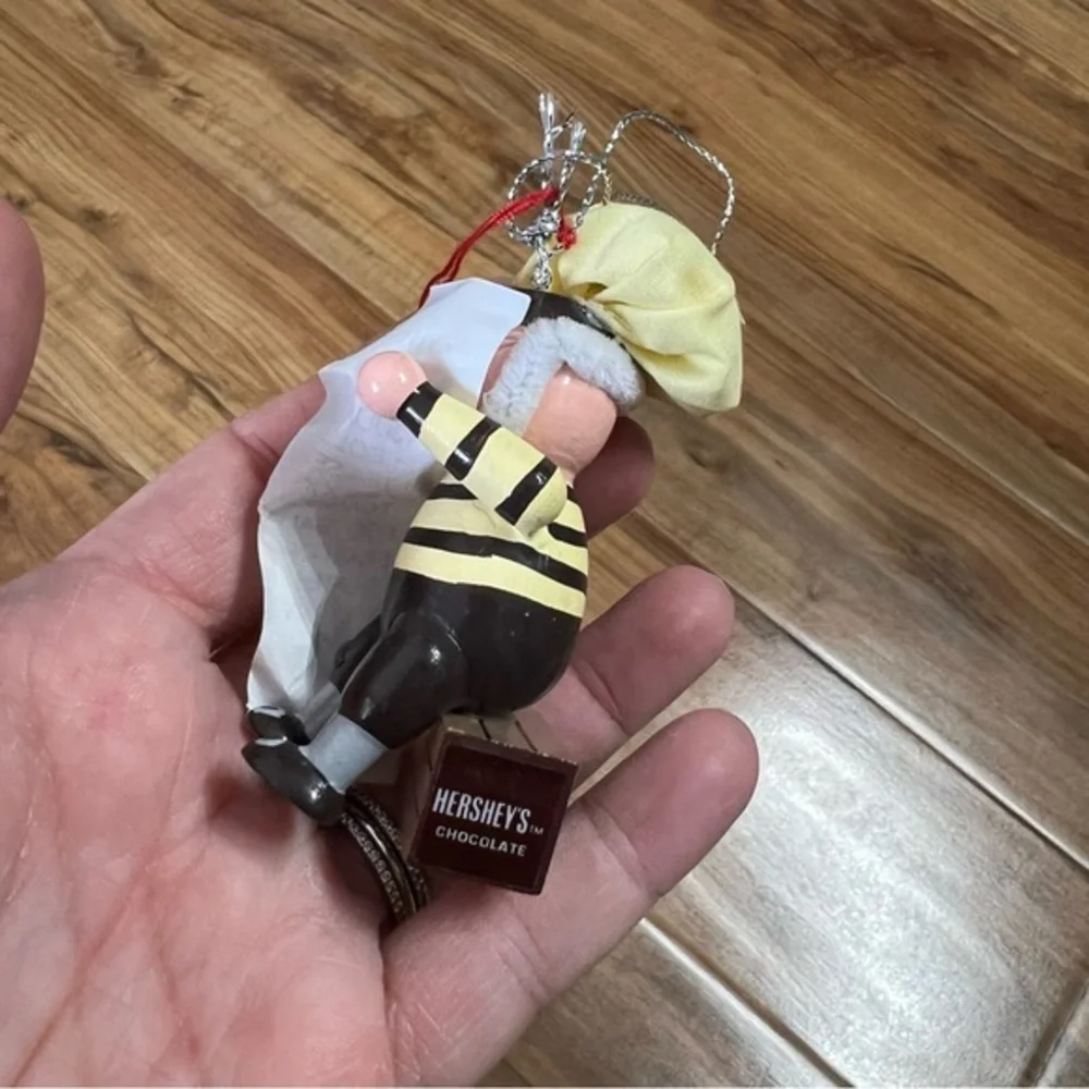 Vintage Hershey's‎ Christmas Figure Kurt Adler Santa's List Ornament 1998